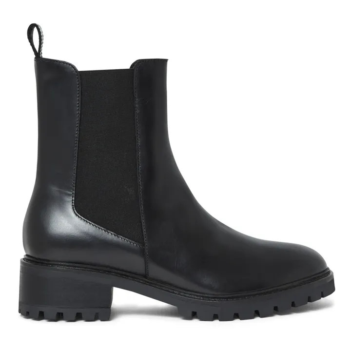 Chelsea Boots Ainwick Cuir | Noir- Image produit n°0
