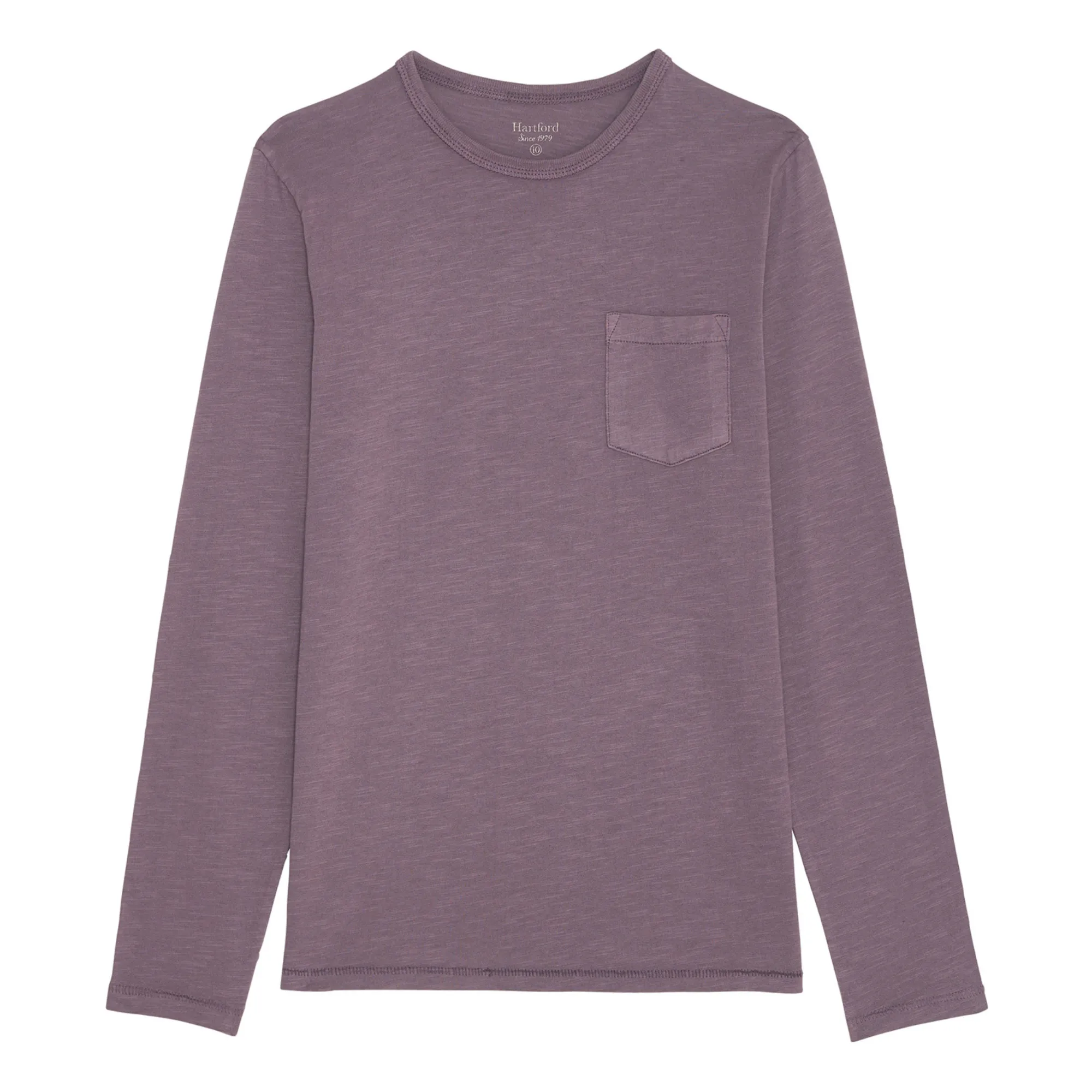 Hartford Purple Pocket Crew T-Shirt