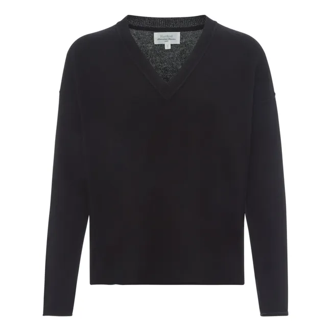 Pullover Miane Wolle | Schwarz