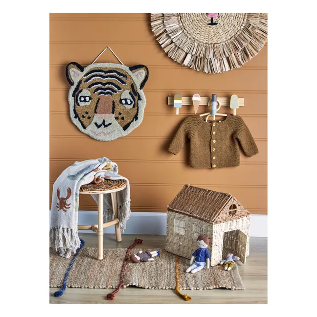 Safari Themed Children's Triple Coat Hook Wall Hooks for Boys or Girls  Nursery for sale online
