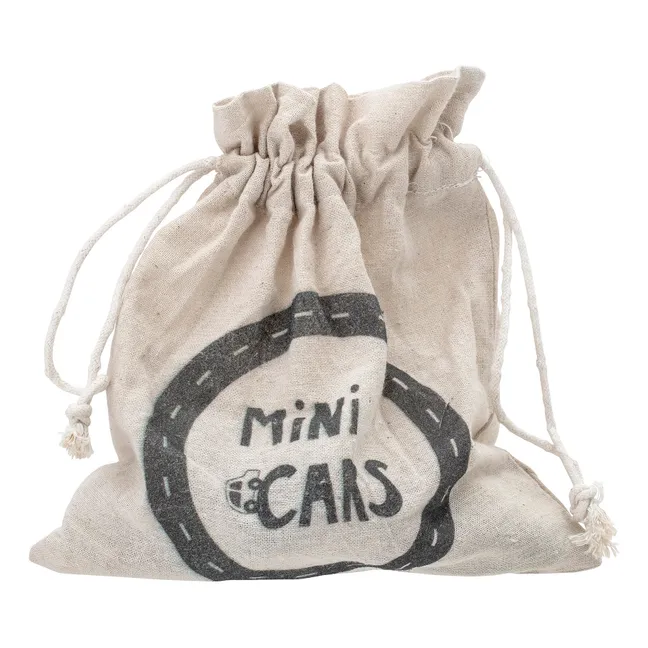 Coches de madera Avin - lote de 6