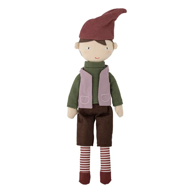 Bambolotto Elf boy in cotone e lino