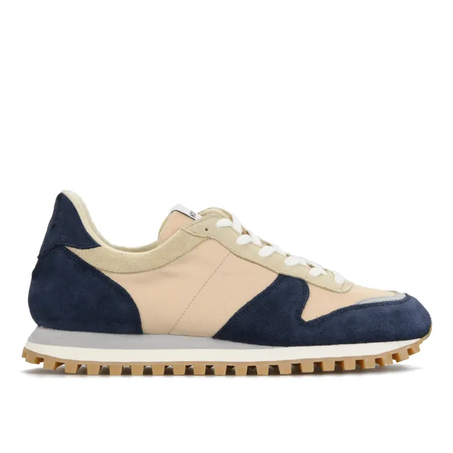 Marathon Trail Lace-Up Sneakers | Navy blue