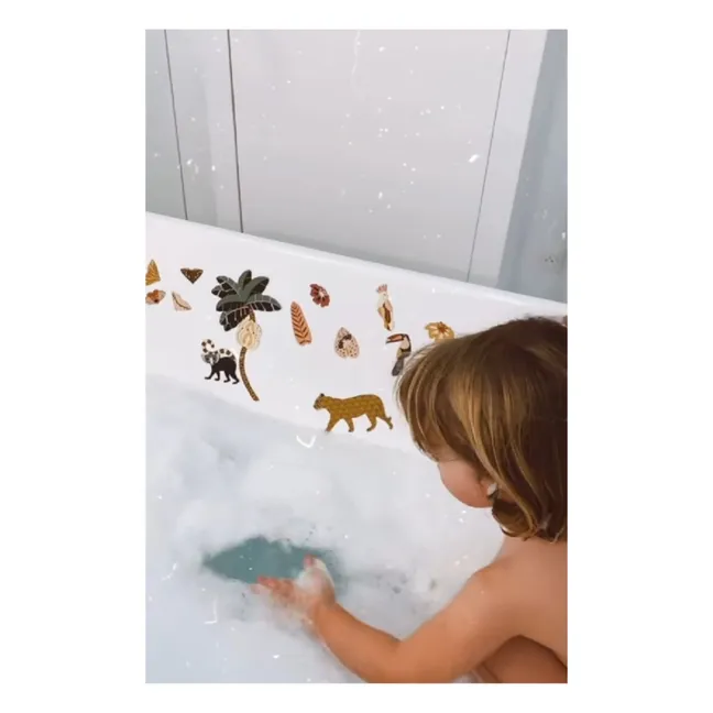 Imanes de animales de la selva