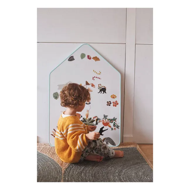 Imanes de animales de la selva