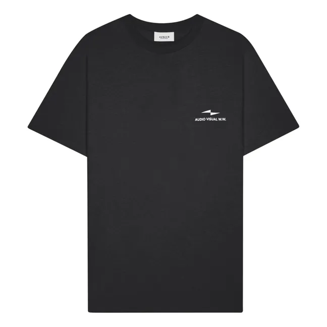 Source V3 T-Shirt aus Bio-Baumwolle | Schwarz