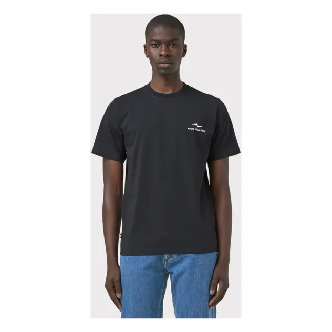 Source V3 T-Shirt aus Bio-Baumwolle | Schwarz