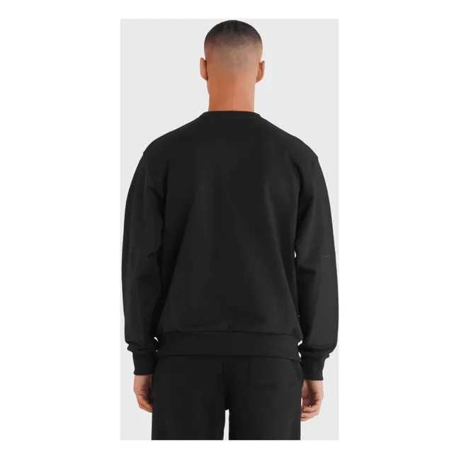 Crewneck Shadow V2 Algodón orgánico | Negro