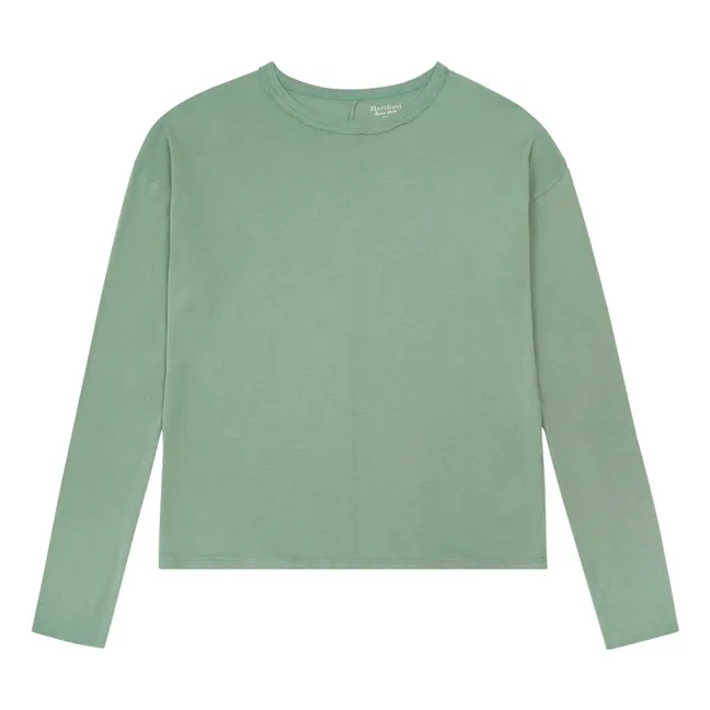 Tarcille T-Shirt | Grün-grau