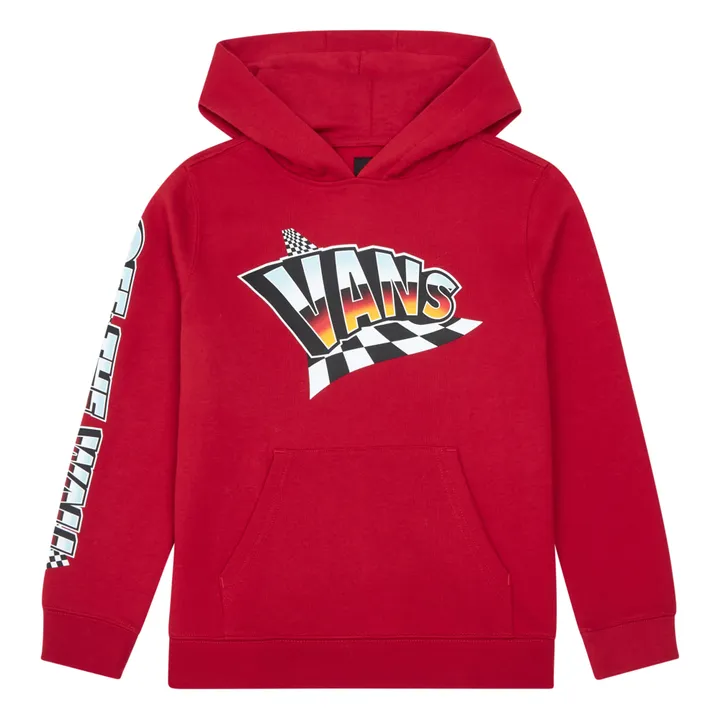 Sweat à capuche vans rouge shop