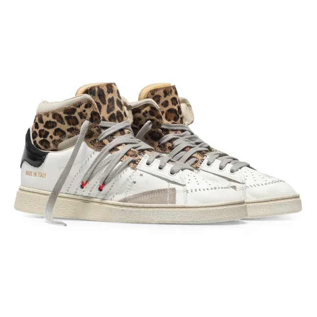 The Cage Dual Sneakers | Leopard