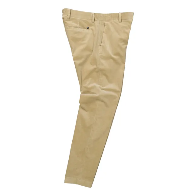 Velours-Hose Theo 1322 Bio-Baumwolle | Beige