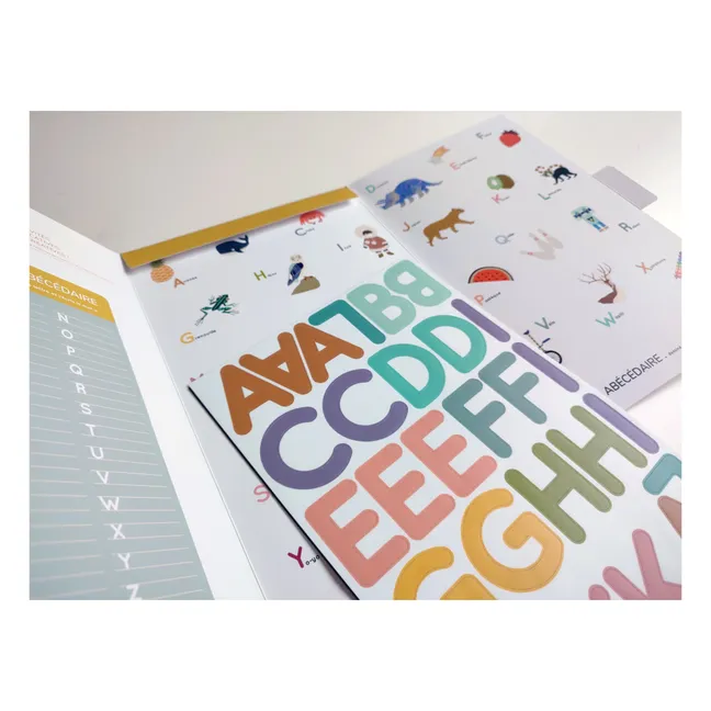 Imanes Grandes con Letras Mayúsculas