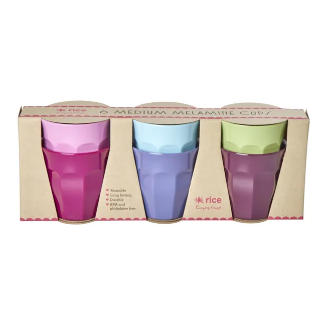 Color tumblers - Set of 6