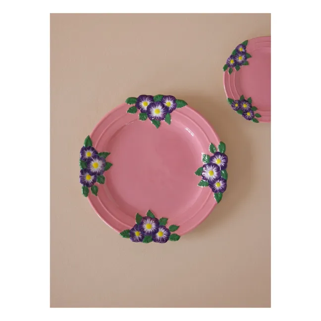 Keramikteller | Rosa
