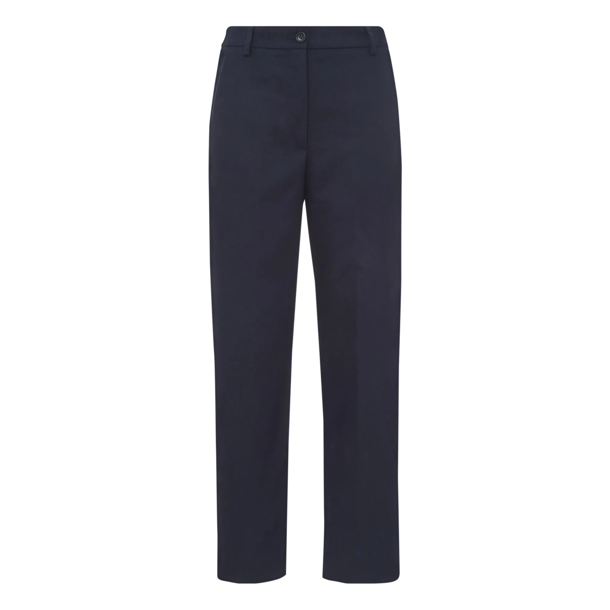 Hartford Navy Blue Party Pants Wool