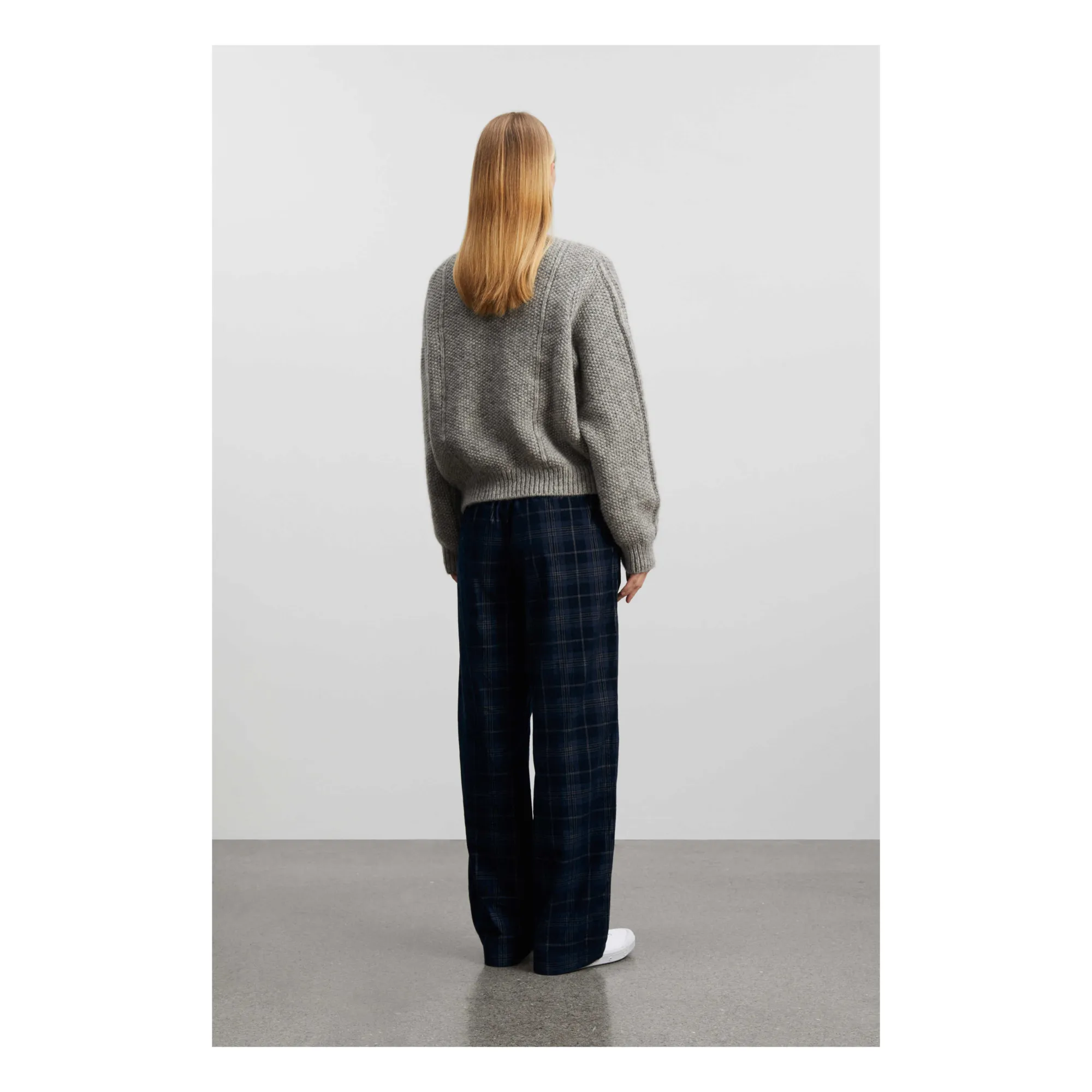 Pull Tilia Laine | Gris clair- Image produit n°3