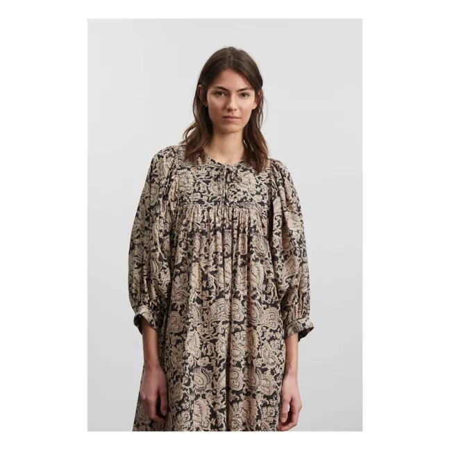Dress Nadja Fleurie Organic Cotton | Brown