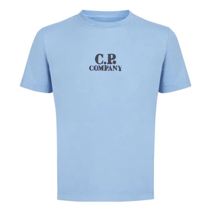 Tシャツ・カットソー C.P. COMPANY Men T Shirts 18CMTS256A110302W Blue CP Company Logo T Shirt Blue | Mainline Menswear United States