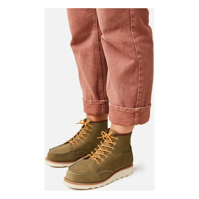 Boots Moc | Olive green