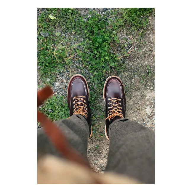 Boots Moc Toe | Burgundy