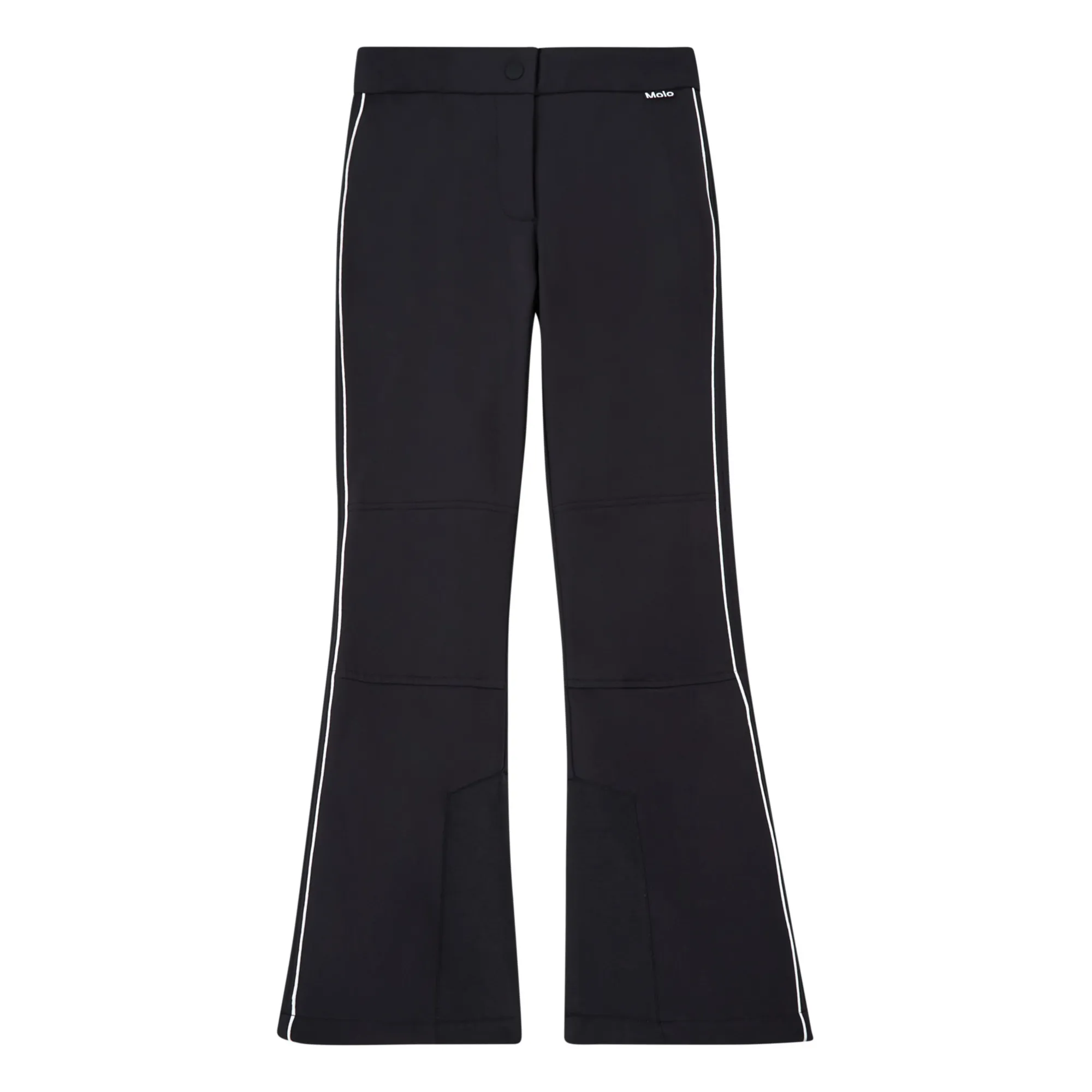 Molo Black Harlie Recycled Material Ski Pants