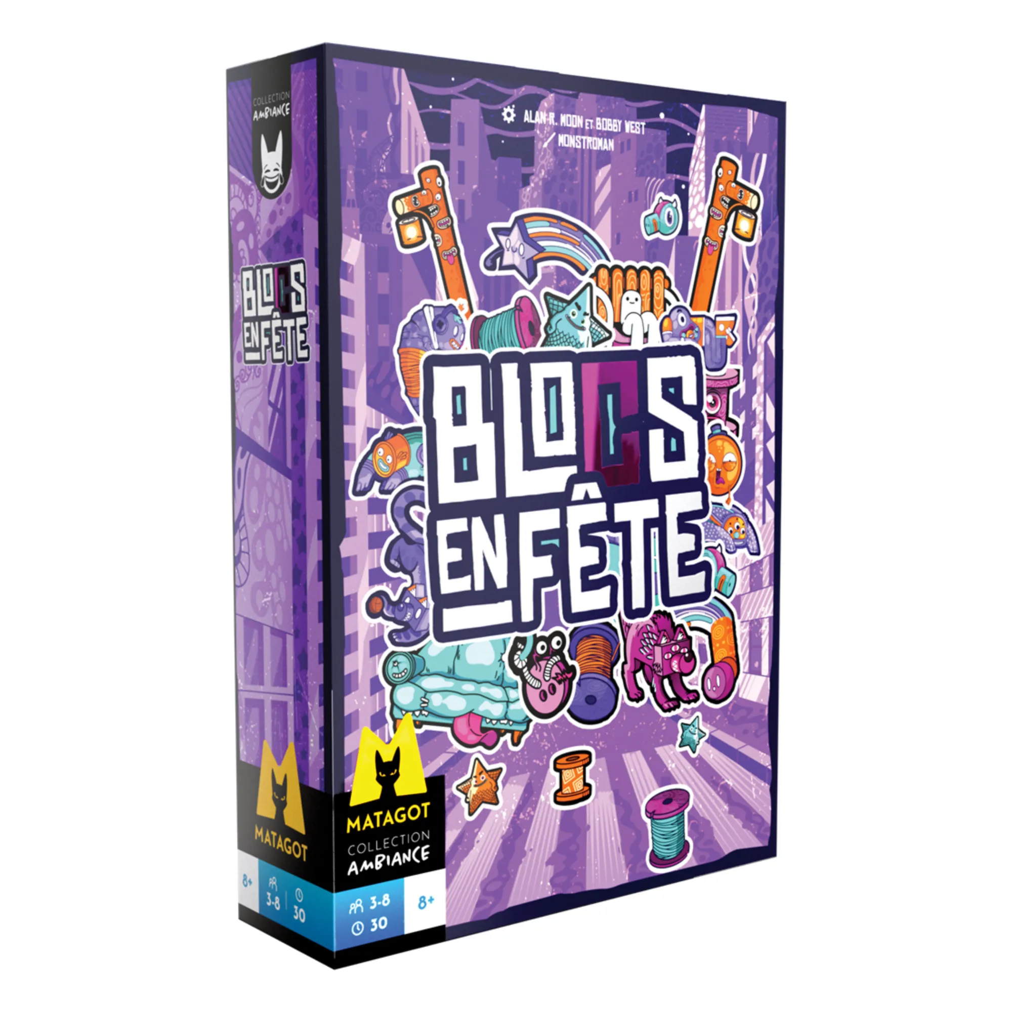 Asmodee Multicoloured Blocs En Fête Game