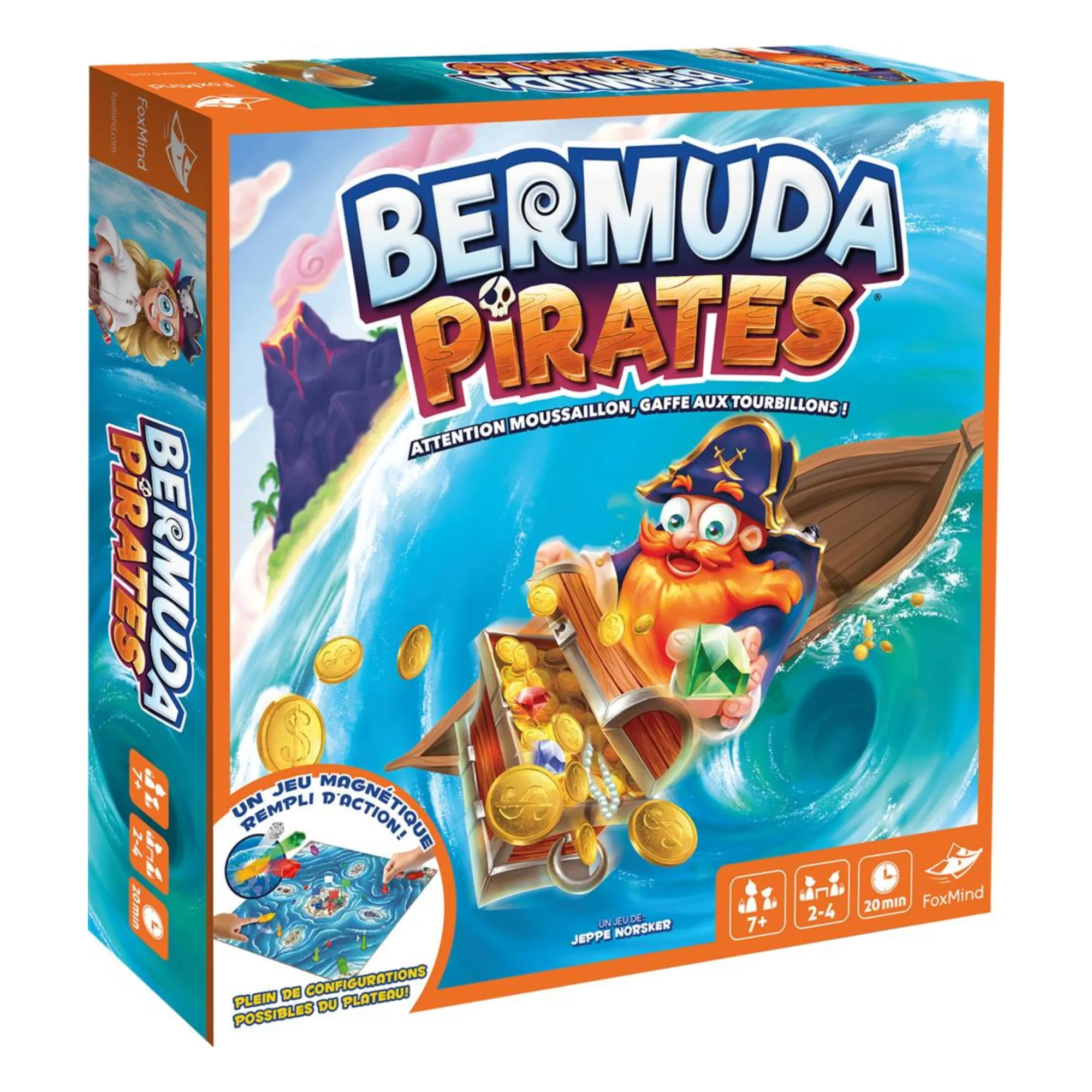 Asmodee Multicoloured Game Bermuda Pirates
