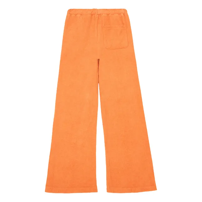 Pantalones de rizo | Naranja