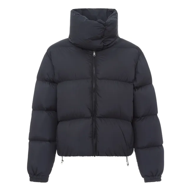 Women's Turtleneck Puffer Jacket | Black