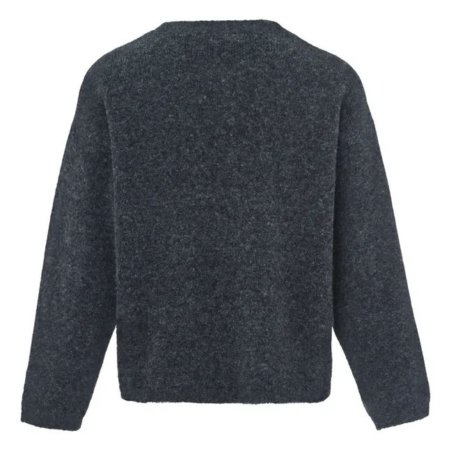 Pull Derby Laine Mérinos Extra Fine | Gris anthracite