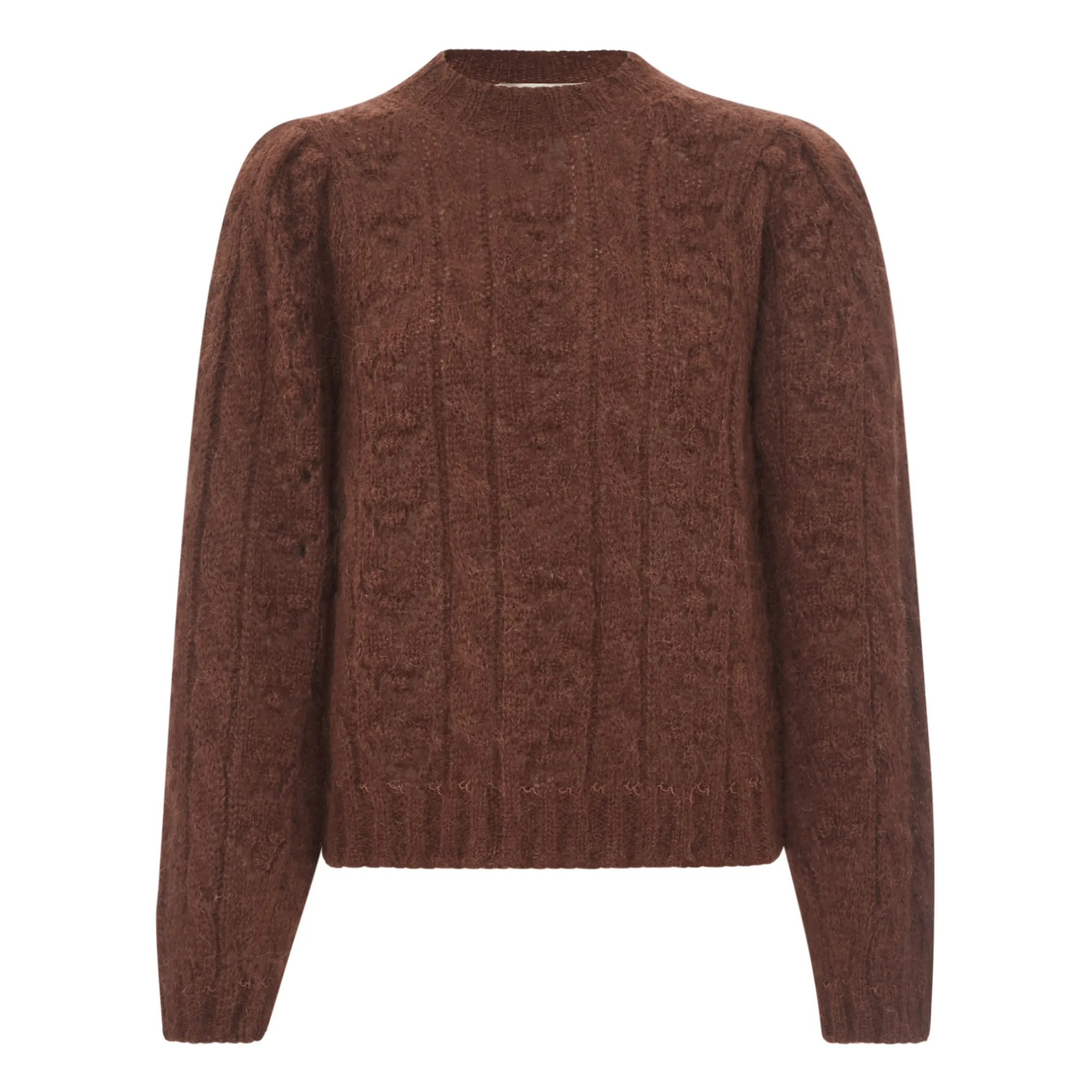 Bellepiece Brown Cadix Baby Alpaca Jumper