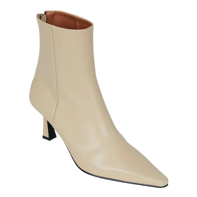 Bottines Pointed Ankle | Beige