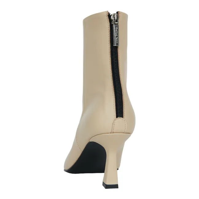 Bottines Pointed Ankle | Beige
