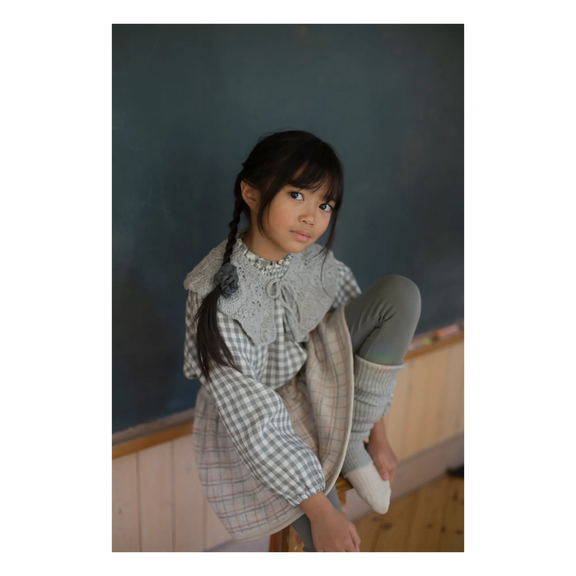 新品 6y soor ploom Imelda Blouse - Gingham