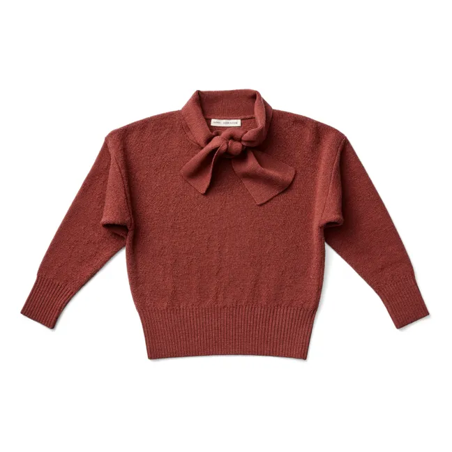 Merino-Pullover Capucine | Rostfarben