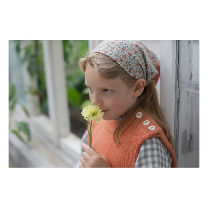 soor ploom■Everdine Vest■Flax■6y soor ploom everdine vest in marmalade at Little