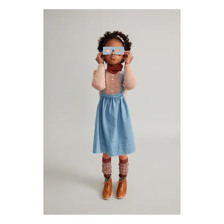 Soor Ploom Eloise Pinafore - Light Denim – Casp Baby Mommy