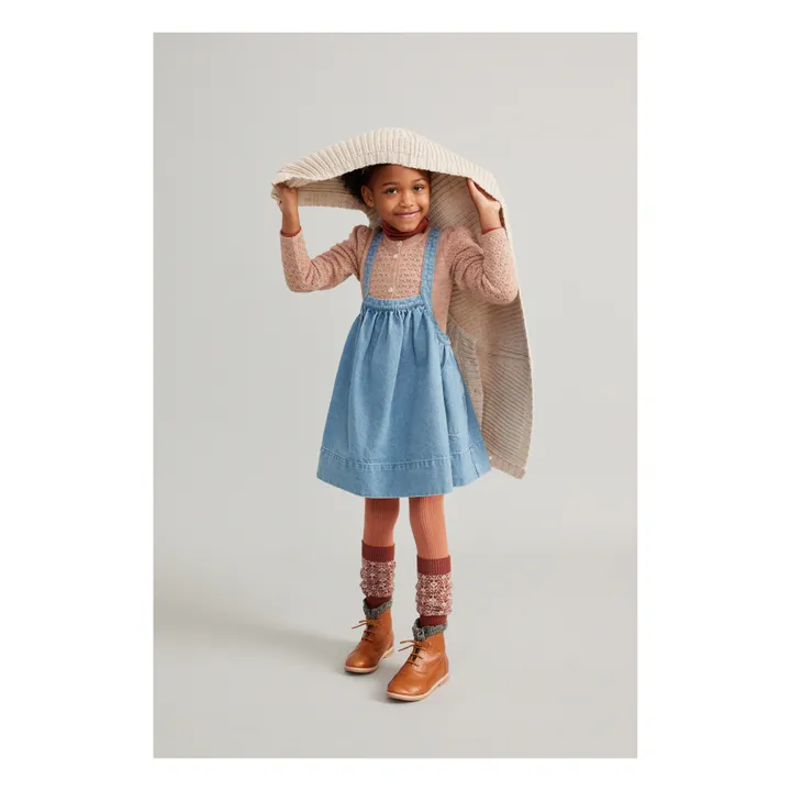 Soor Ploom - Eloise Recycled Cotton Denim Strapless Dress