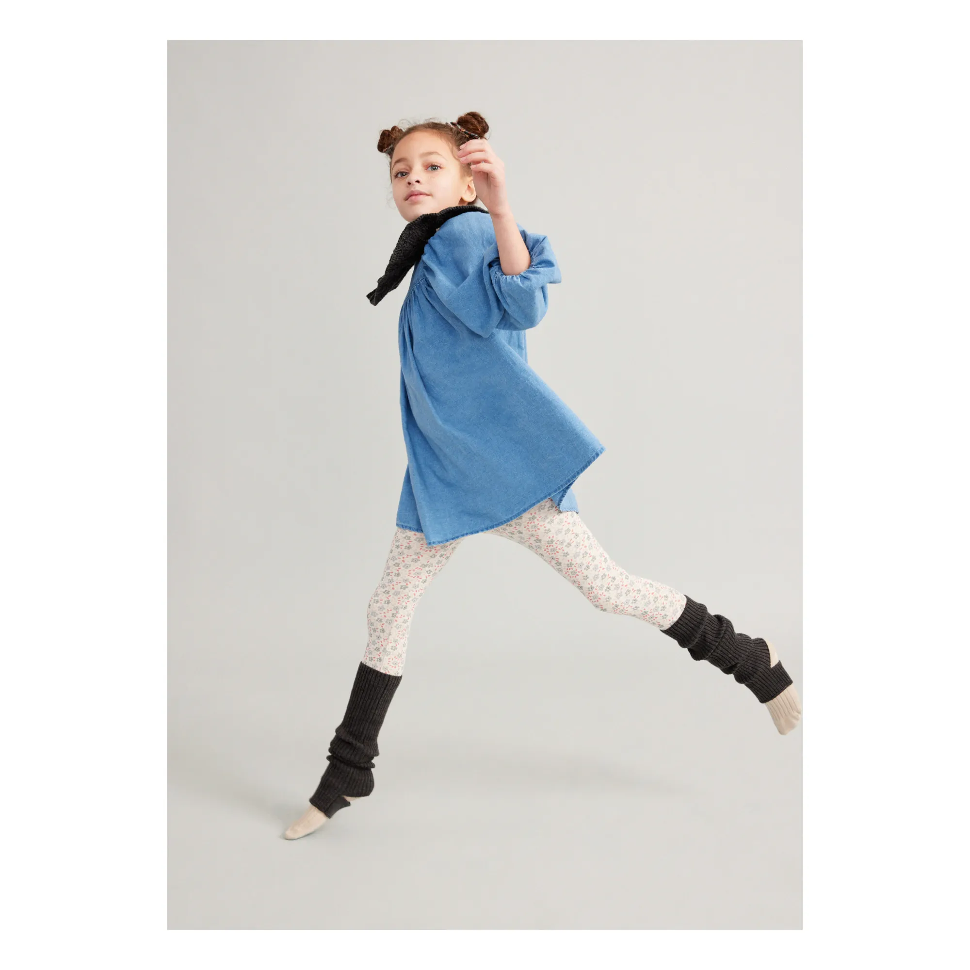 Soor Ploom - Cotton and Linen Chambray Dress Clementine Soor Ploom - Cotton and Linen Chambray Dress Clementine