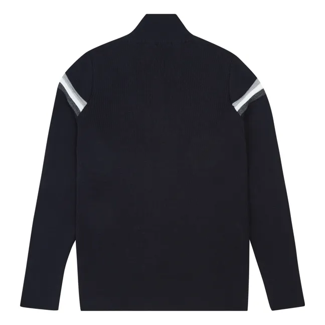 Wengen Zipper Sweatshirt | Navy