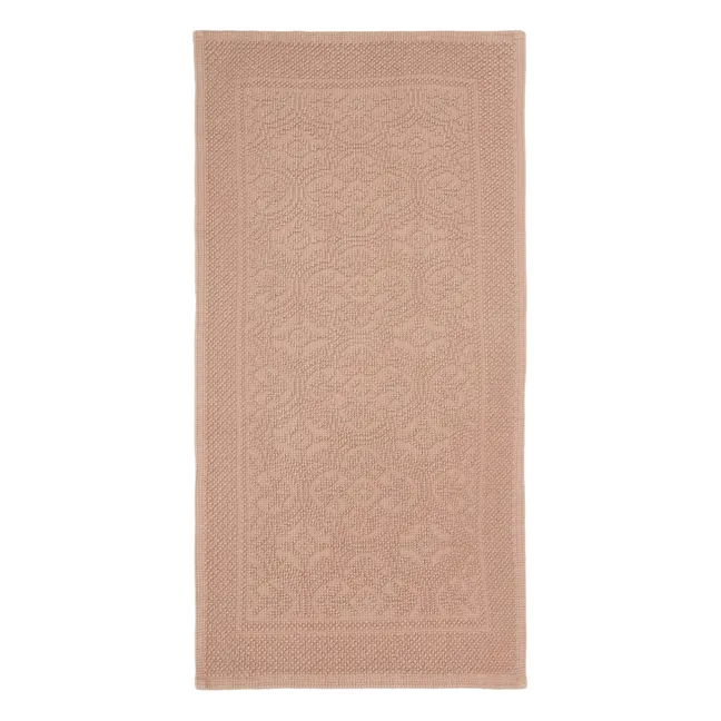 Kymi bath mat | Beige pink