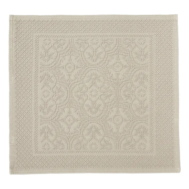 Kymi bath mat | Cream- Product image n°1