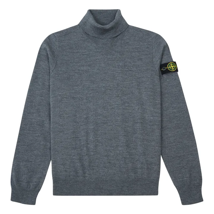 Funnel Neck Sweater | Grey- Product image n°0