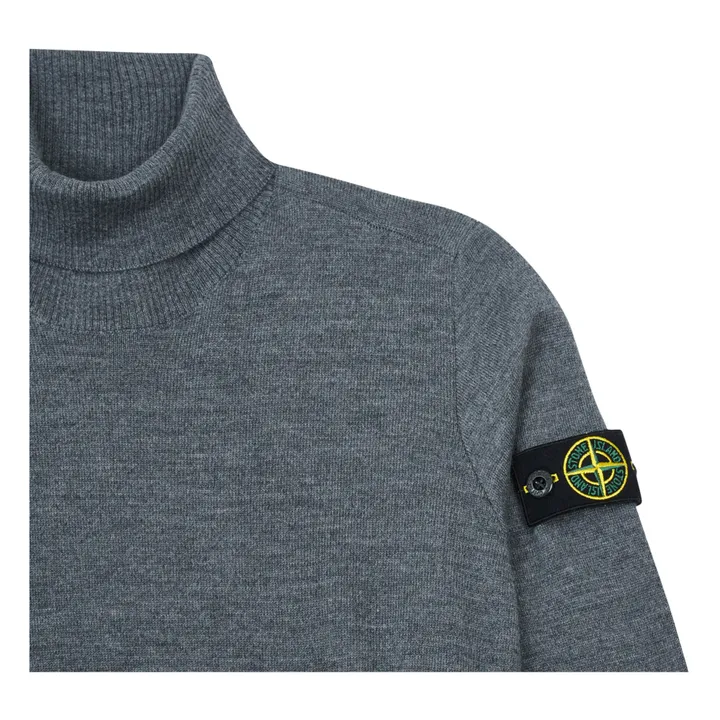 Funnel Neck Sweater | Grey- Product image n°1