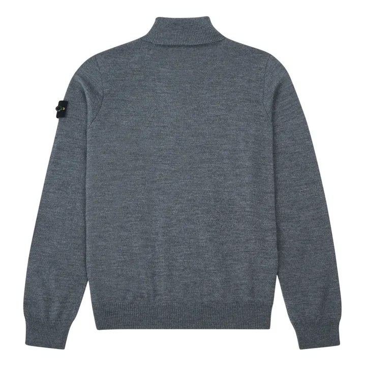 Funnel Neck Sweater | Grey- Product image n°2