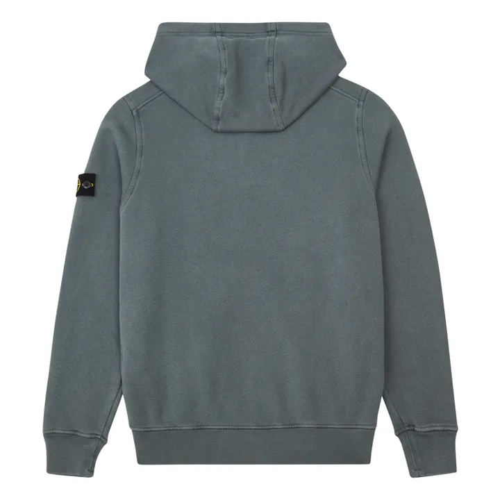 Sweat Zippé | Bleu gris- Image produit n°2