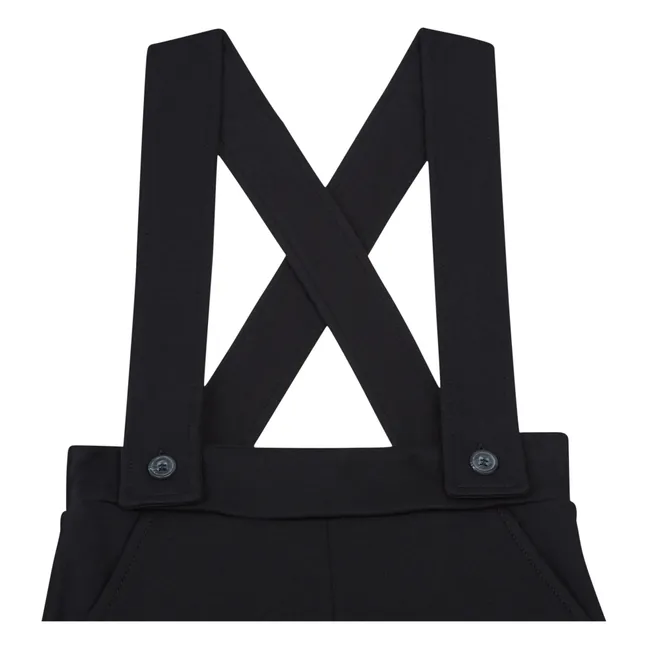Rigi Molleton Strapless Skirt | Black