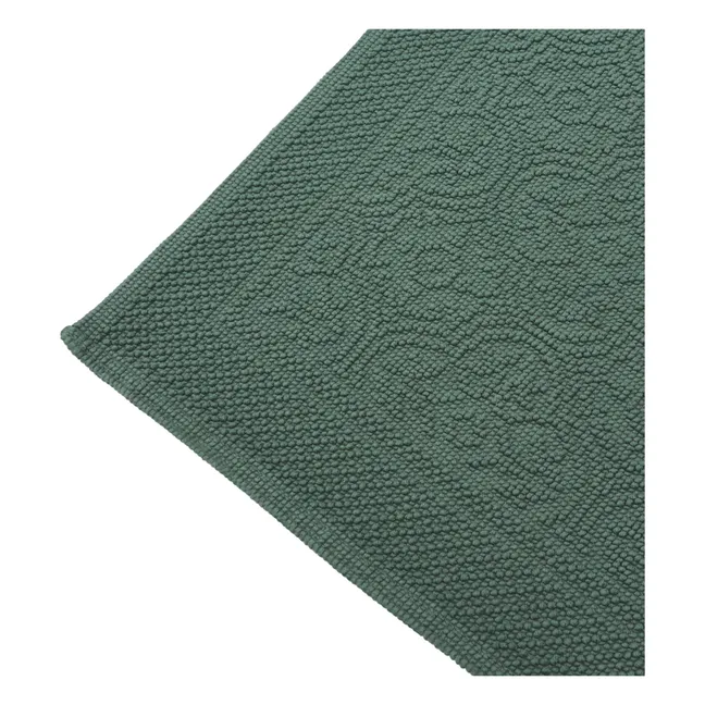 Alfombra de baño Kymi | Gris azulado