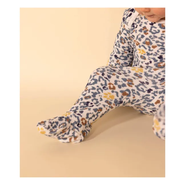 Pyjama en Bouclette Eponge | Ecru